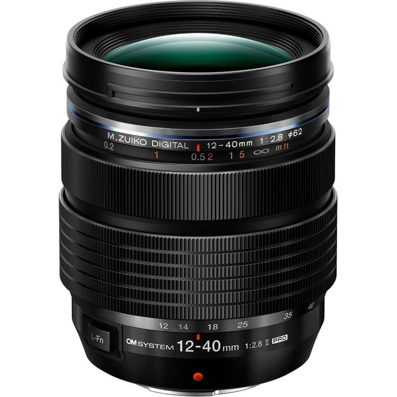 OM System M.Zuiko 12-40mm F2.8 PRO Mk II - Black
