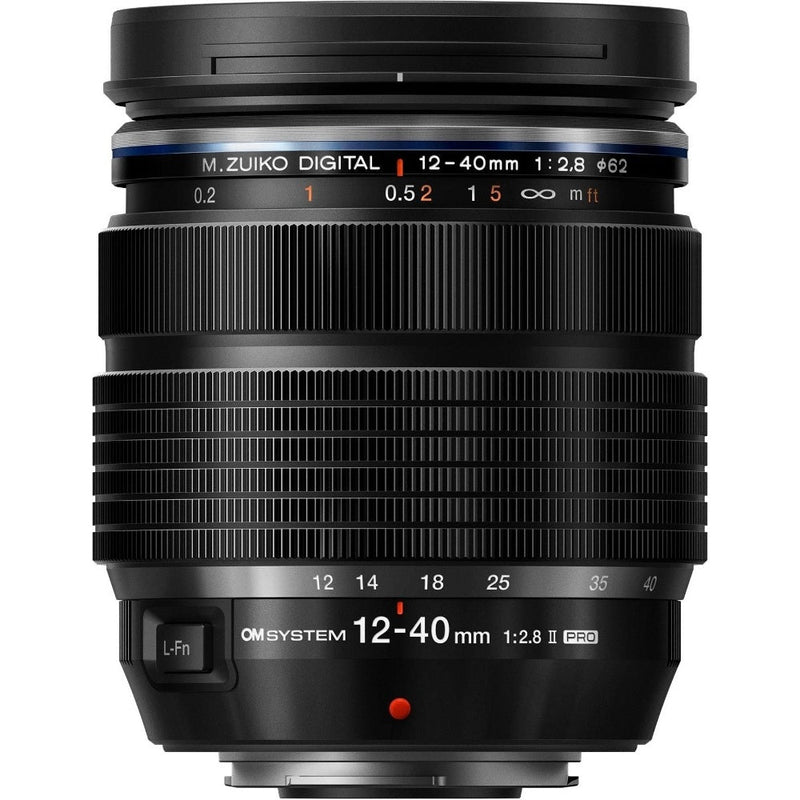 OM System M.Zuiko 12-40mm F2.8 PRO Mk II - Black