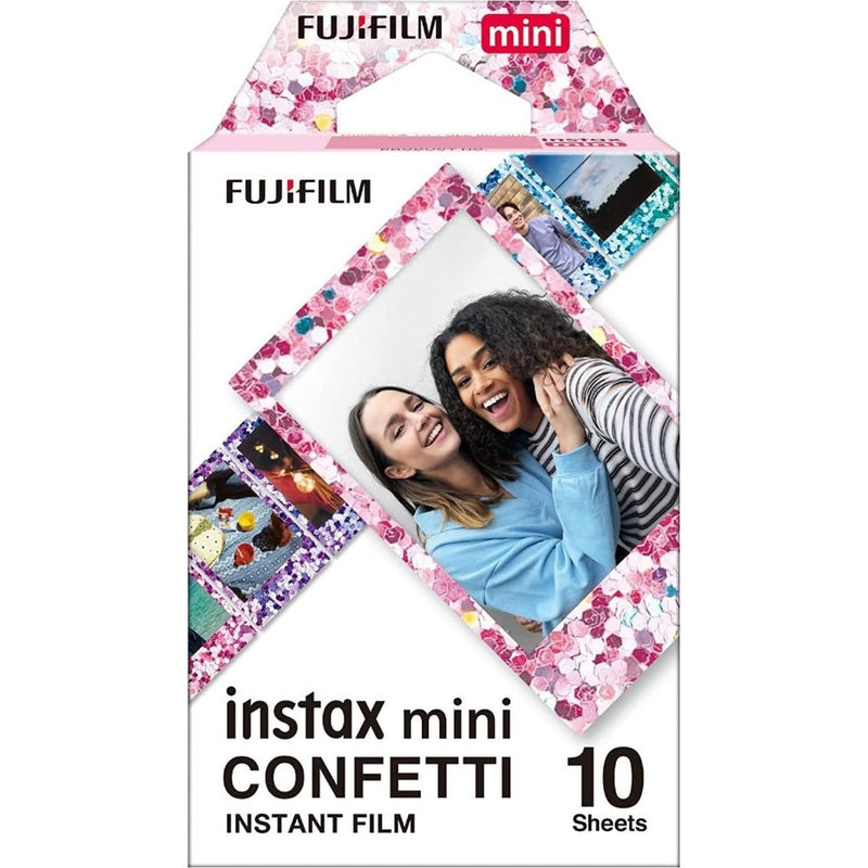 Fujifilm Instax Mini Instant Photo Film - Confetti - Pack of 10