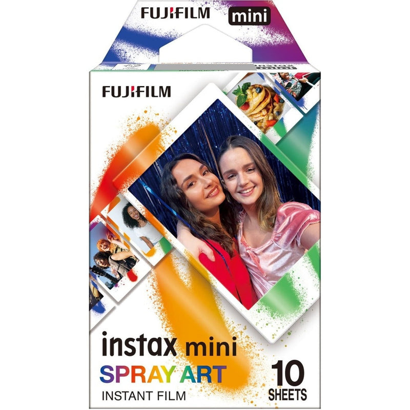 Fujifilm Instax Mini Spray Art Deco Photo Film - Pack of 10