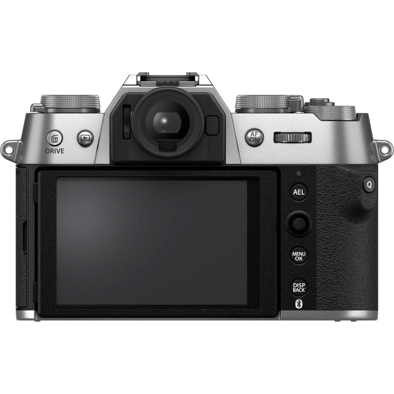 Fujifilm X-T50 Mirrorless Digital Camera - Silver - Camera & 16-50mm Lens