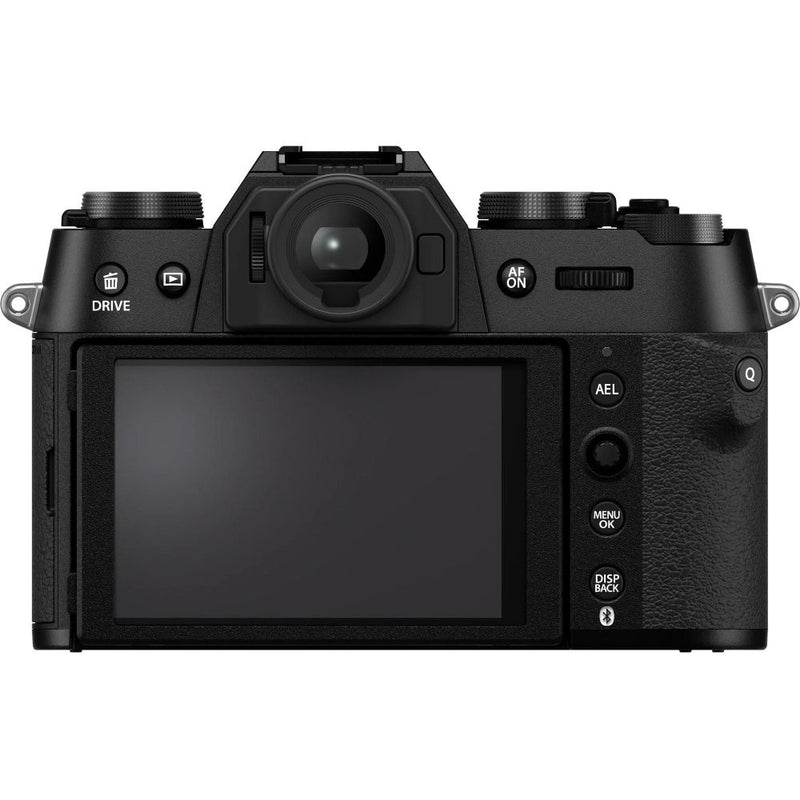 Fujifilm X-T50 Mirrorless Digital Camera - Black - Camera & 15-45mm Lens