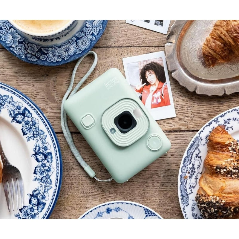 Fujifilm Instax Mini LiPlay Hybrid Instant Camera - Matcha Green