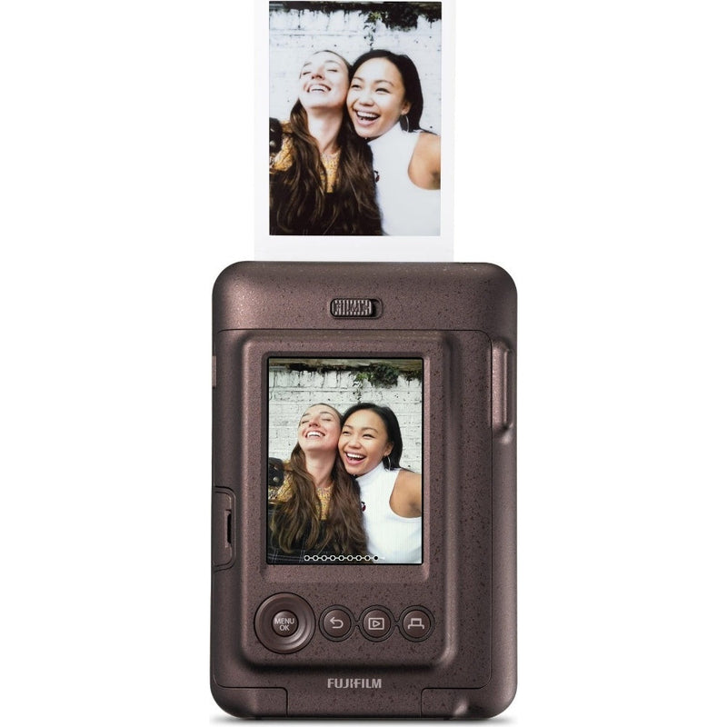 Fujifilm Instax Mini LiPlay Hybrid Instant Camera - Deep Bronze