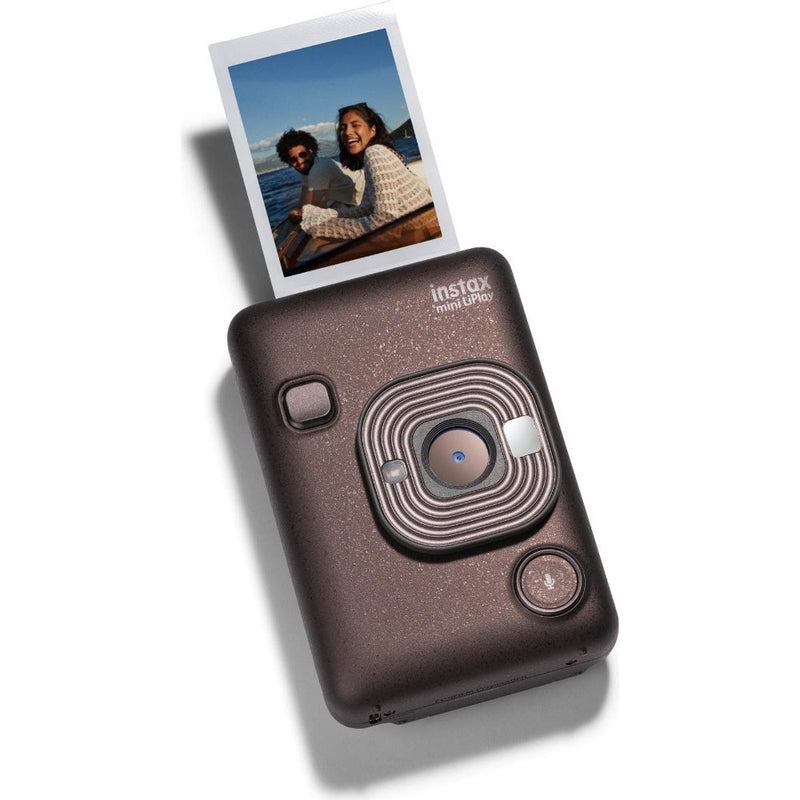 Fujifilm Instax Mini LiPlay Hybrid Instant Camera - Deep Bronze