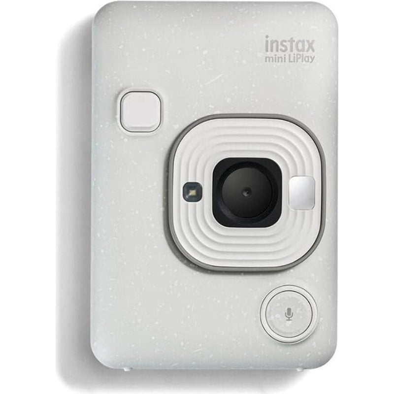 Fujifilm Instax Mini LiPlay Hybrid Instant Camera - Misty White
