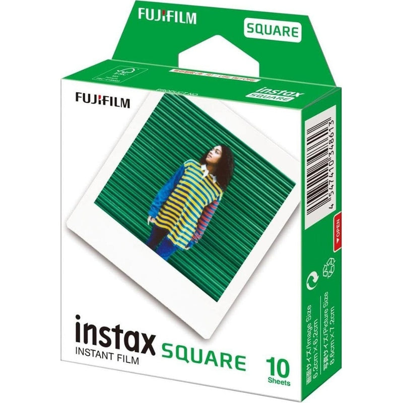 Fujifilm Instax Square Instant Photo Film - Pack of 10