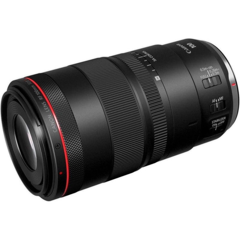 Canon RF 100mm F2.8L Macro IS USM Lens - Black