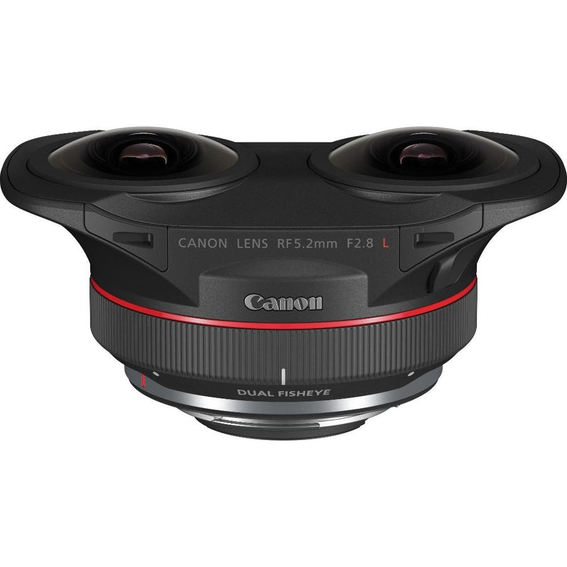 Canon RF 5.2mm F2.8L Dual Fisheye Lens - Black