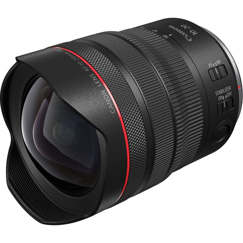 Canon RF 10-20mm F4L IS STM Wide Angle Lens - Black