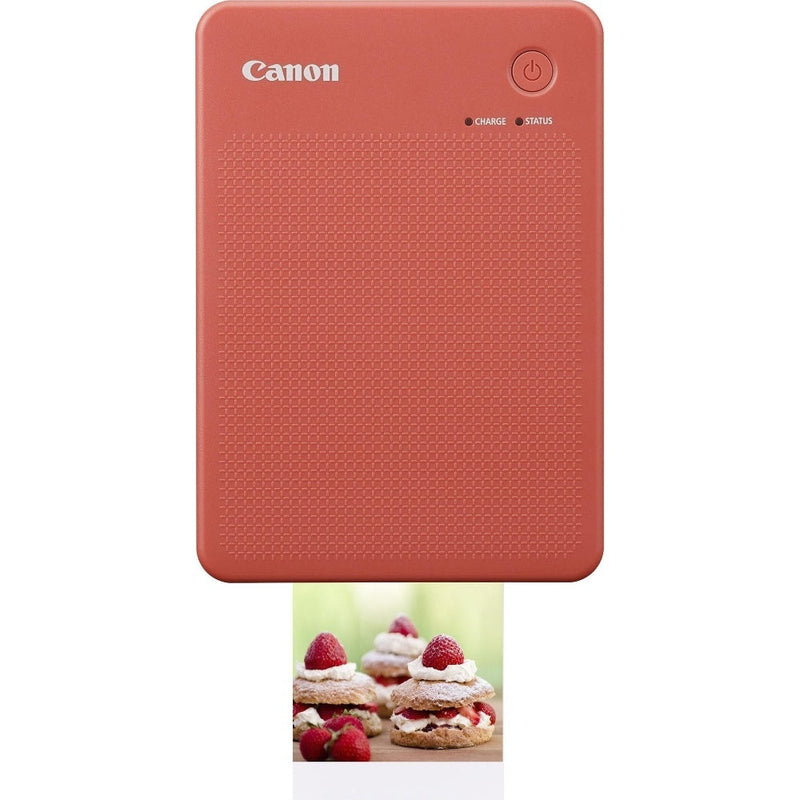 Canon Selphy QX20 Instant Photo Printer - Terracotta Red - Printer Only