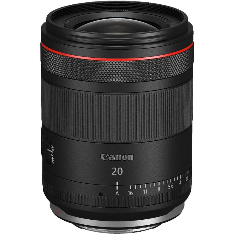 Canon RF 20mm F1.4L VCM Hybrid Lens - Black