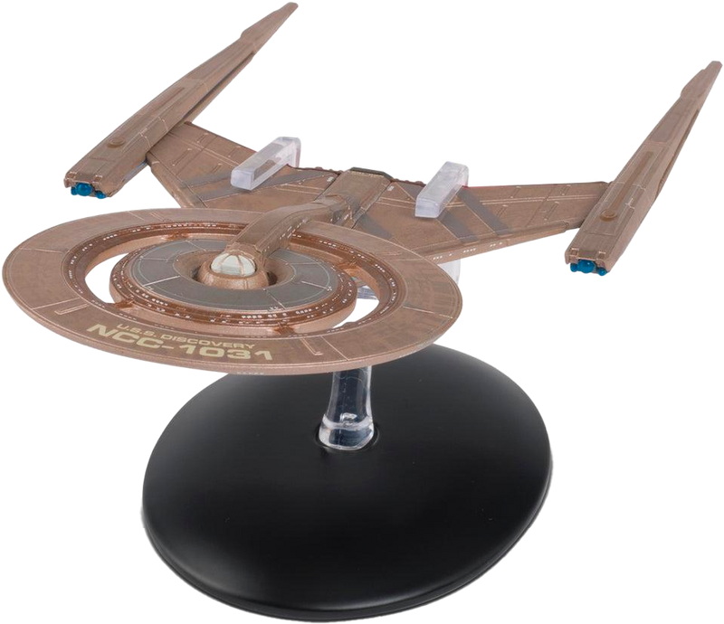 #02 U.S.S. Discovery NCC-1031 (Crossfield class) Starship Die-Cast Model Discovery SSDUK002 (Eaglemoss / Star Trek)