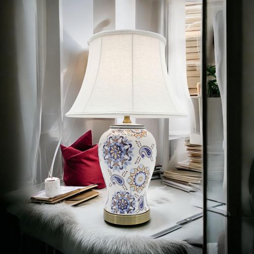 45CM LAMP AND SHADE - InStock