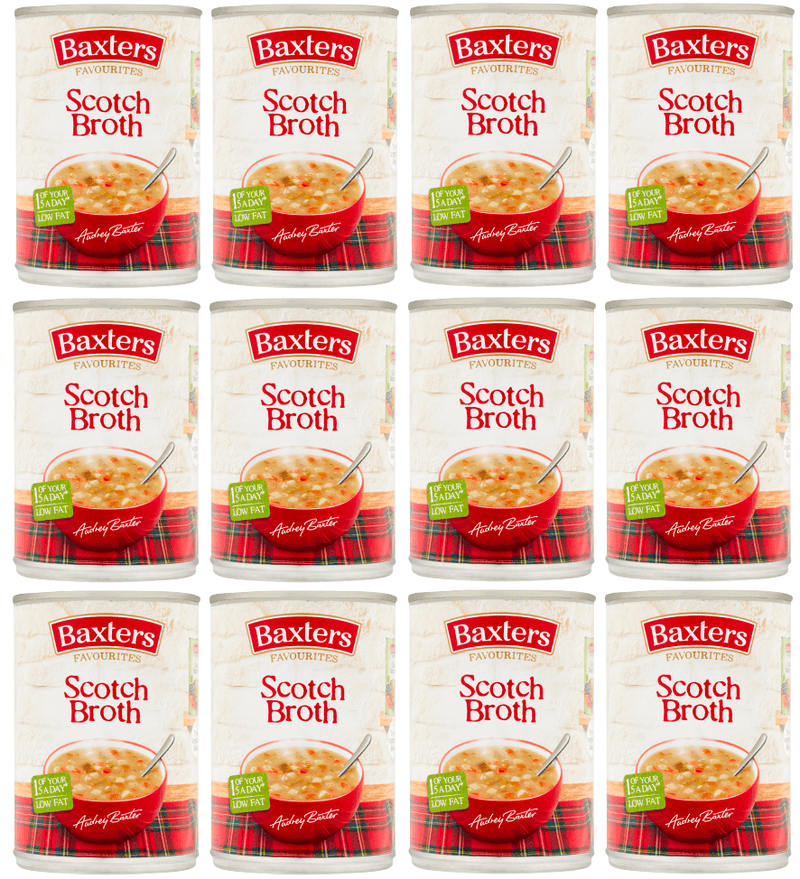 12 X Baxters Soup Scotch Broth 400Gr