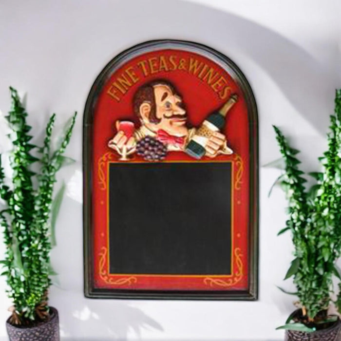 60X40CM WINE WAITER BLACK MENU BOARD