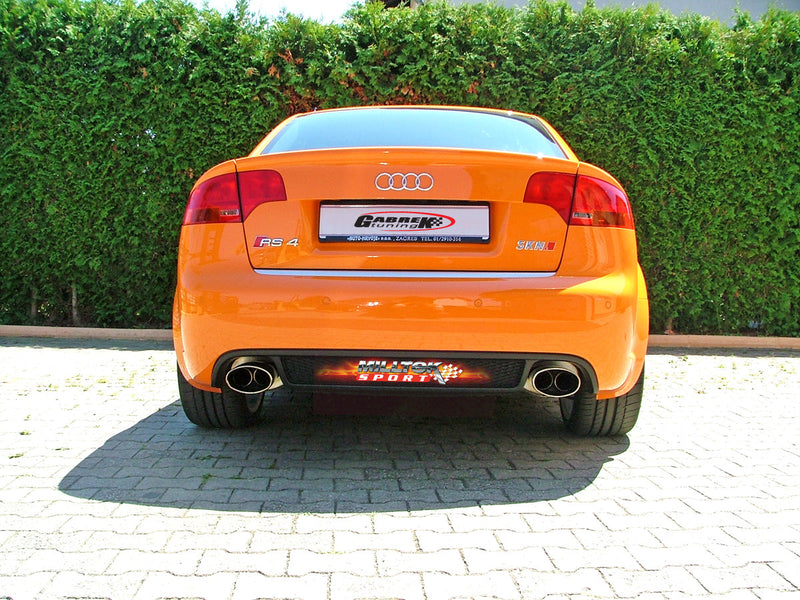 Milltek Sport - Cat Back Exhaust (Multiple Options) Audi RS4 B7 (Saloon, Avant & Cabriolet)