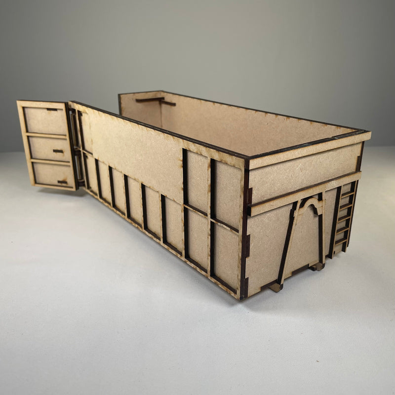 Roll-on / Roll-off Skip (RORO) - Flatpack Model Kit
