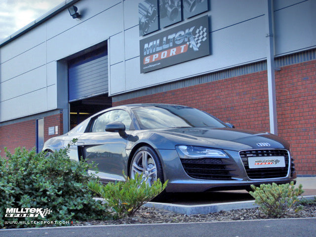 Milltek Sport - Cat Back Exhaust (Removes secondary Cat) Audi R8 MK1 4.2FSI