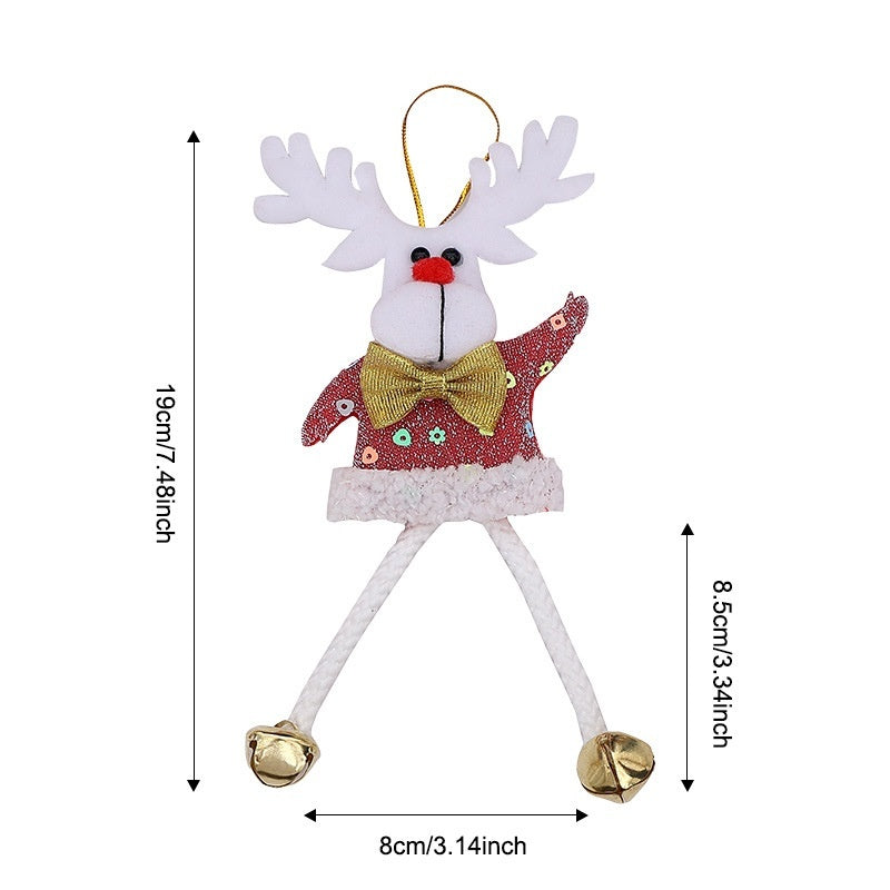 Christmas Decorative Small Pendant Window Layout