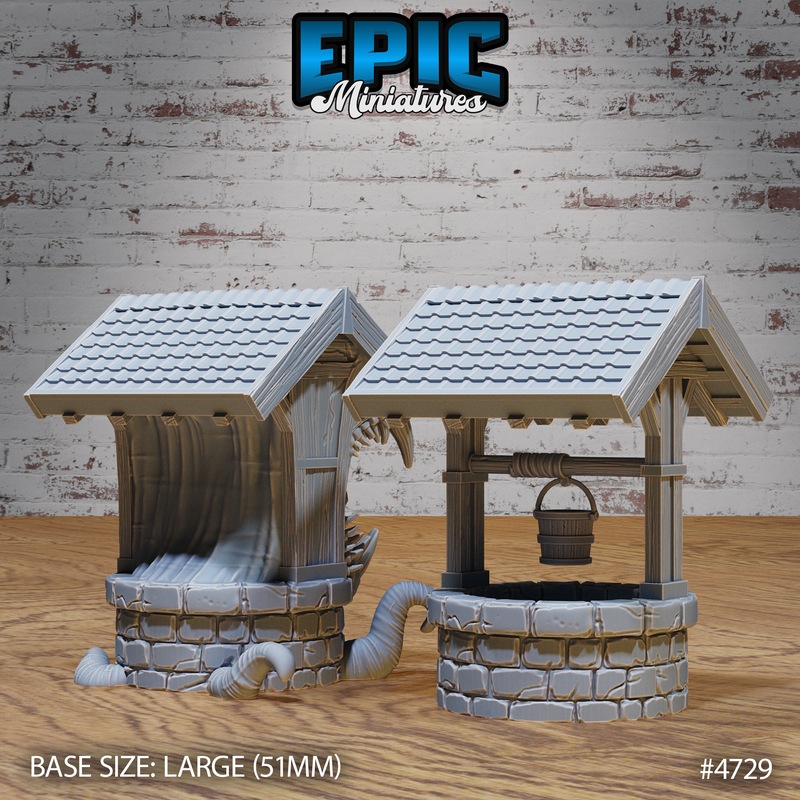 Epic Miniatures - Mimic Well | 3D Printable D&D Model