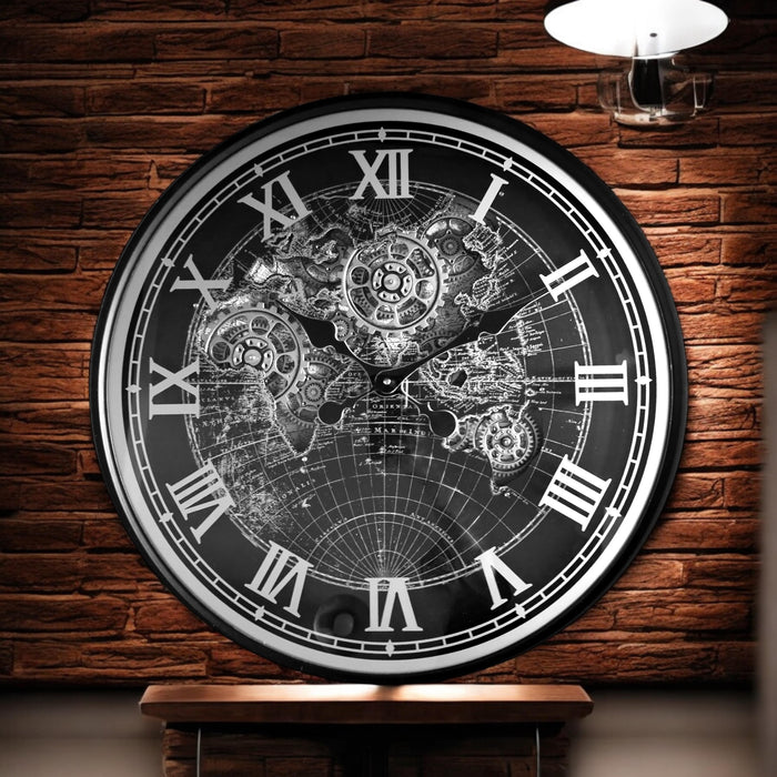 60CM GEAR CLOCK