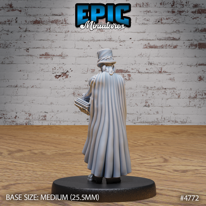 Epic Miniatures Esoteric Society Scholar - Arcane D&D Tabletop Miniature