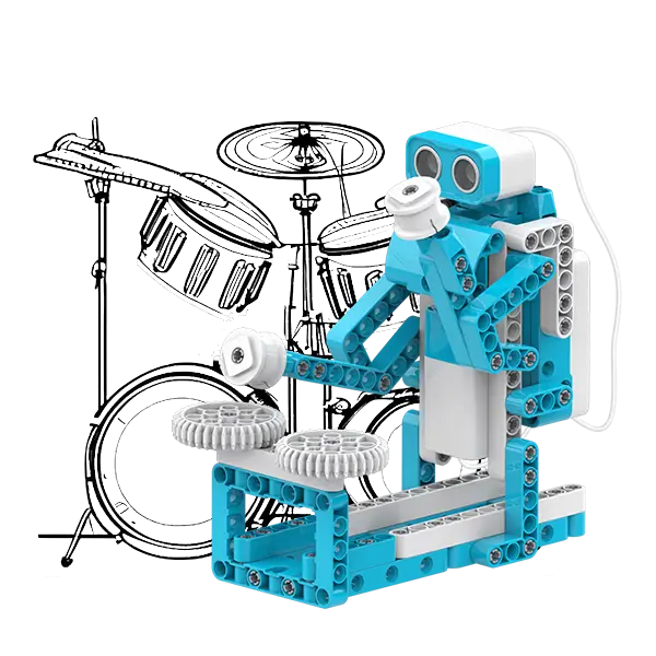 WhalesBot D3 Pro Coding and Remote Control with We Code Pad