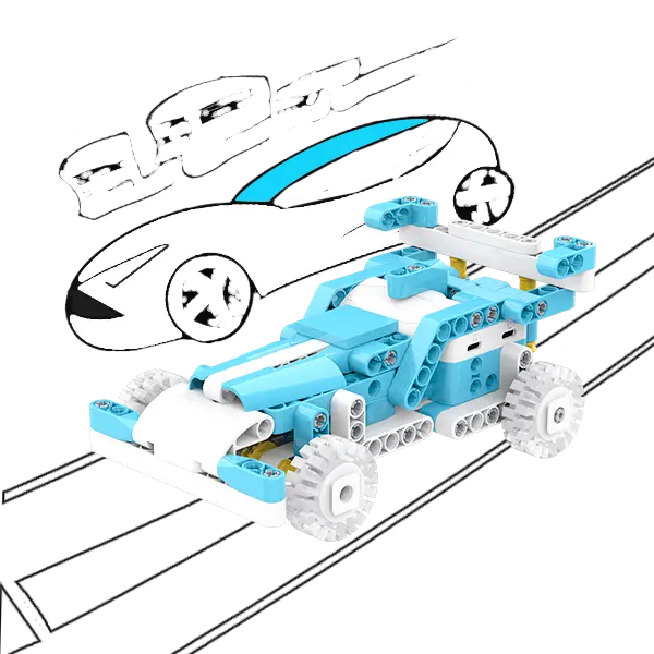 WhalesBot D3 Pro Coding and Remote Control with We Code Pad