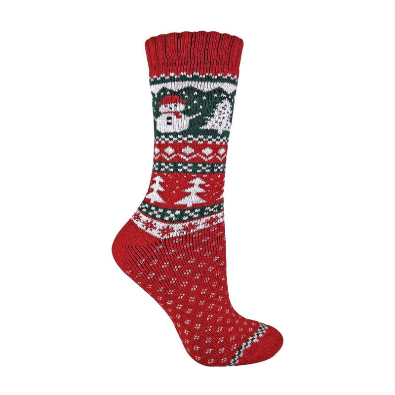 1 Pack Ladies Wool Christmas Novelty Socks
