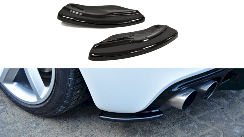 Maxton Design - REAR SIDE SPLITTERS AUDI TT S-LINE 8J (2008-13)