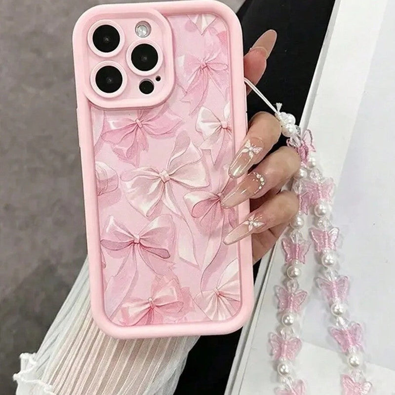 Phone Case Bracelet Ins Style Cartoon