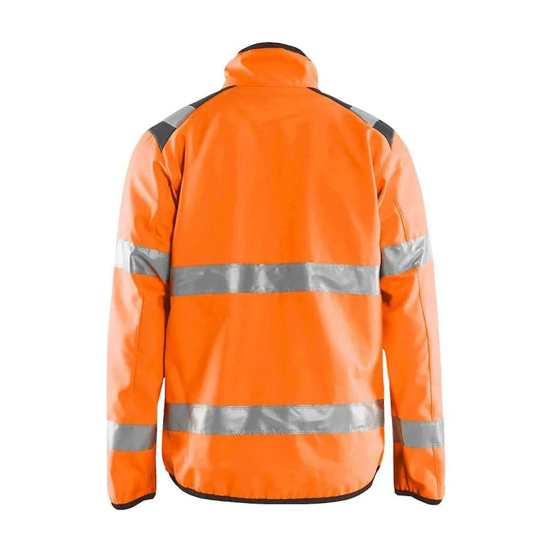 Blaklader 4877 Hi-Vis Water Repellent Softshell Jacket