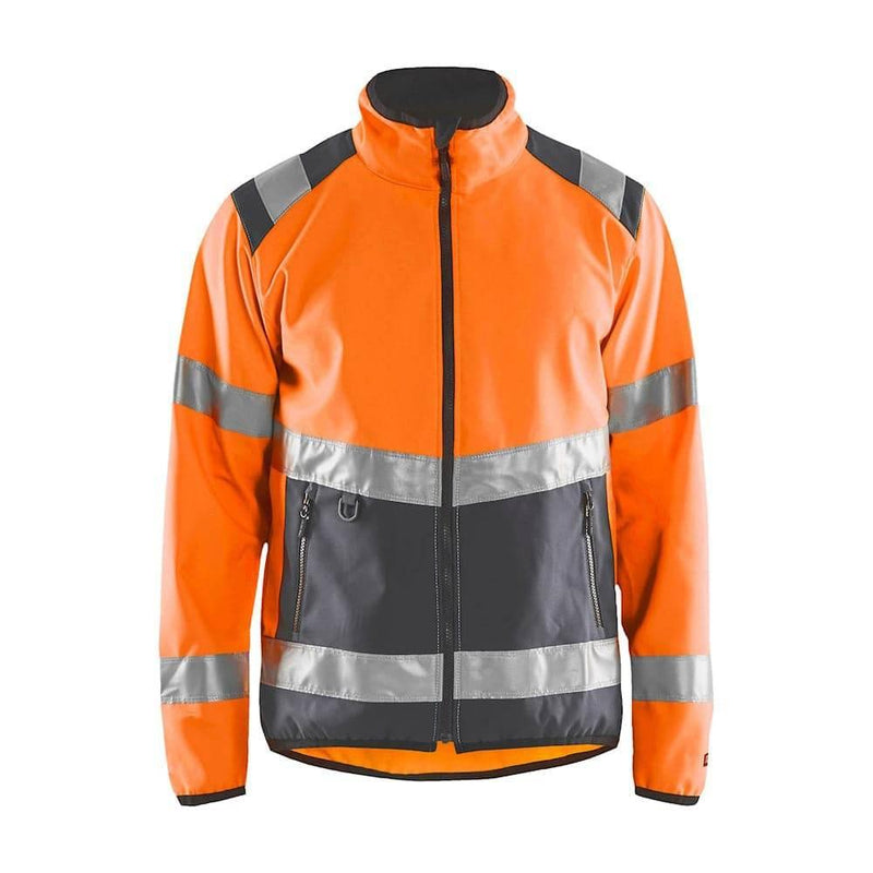 Blaklader 4877 Hi-Vis Water Repellent Softshell Jacket
