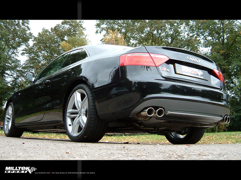 Milltek Sport - Cat Back Exhaust (Multiple Options) Audi S5 B8 Coupe (Manual Only)