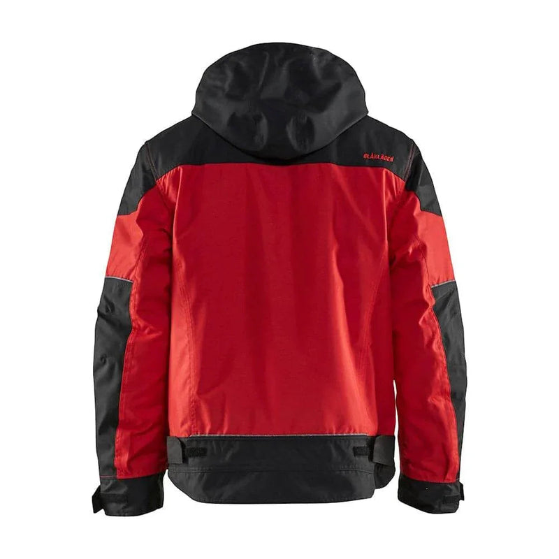 Blaklader 4886 Waterproof Windproof Winter Jacket Red/Black 3XL