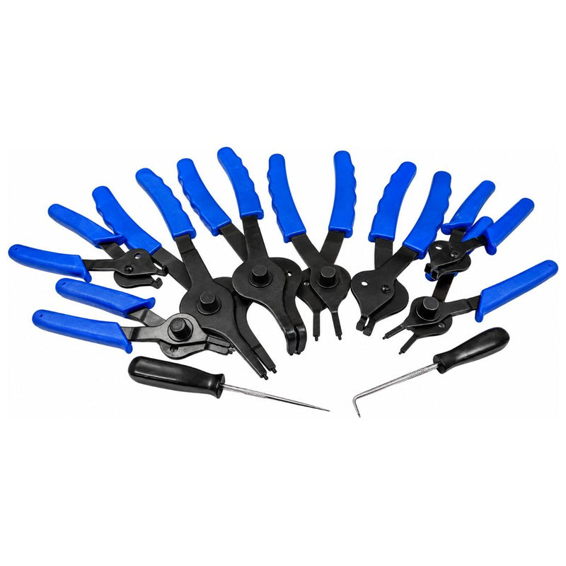 Internal External Circlip Pliers Heavy Duty Snap Ring Tool Set 11pc