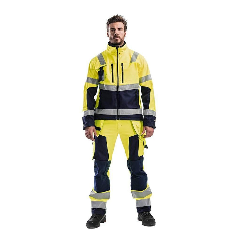 Blaklader 4900 Hi-Vis Waterproof Softshell Jacket