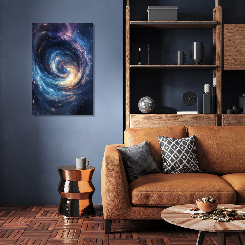 Cosmic Wormhole Canvas