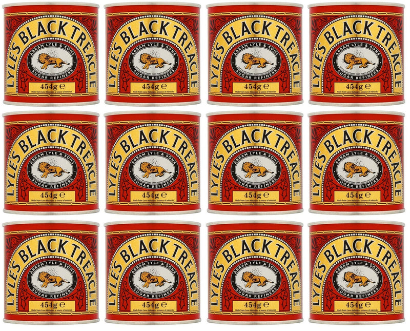 12 x Tate & Lyle Black Treacle 454G