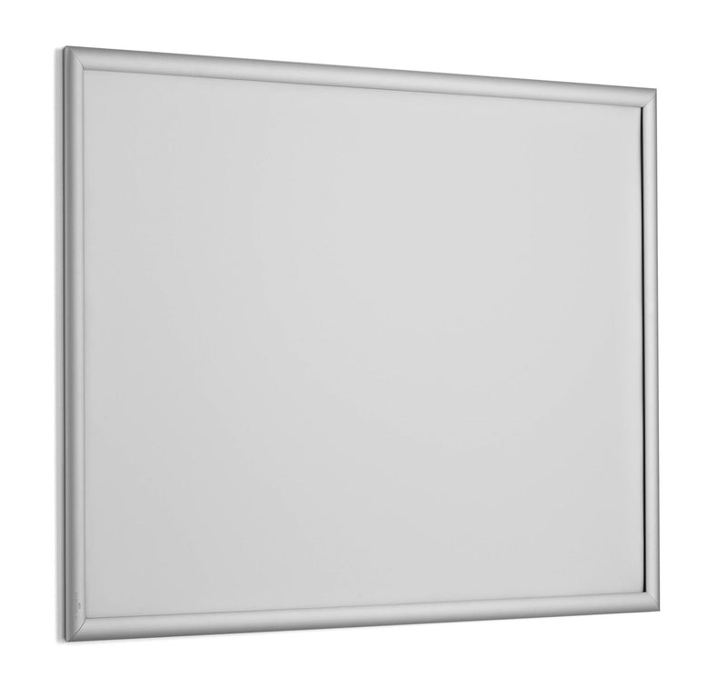 Durable Outdoor Snap Frame Weatherproof Poster Holder Notice Board | A1 Silver
