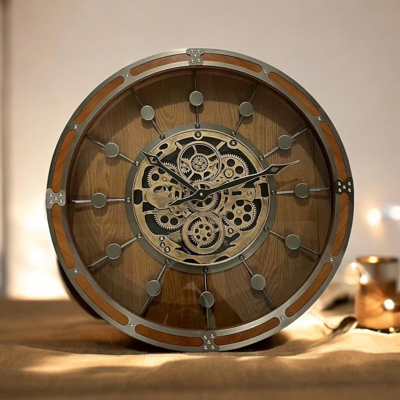 62CM GEAR CLOCK