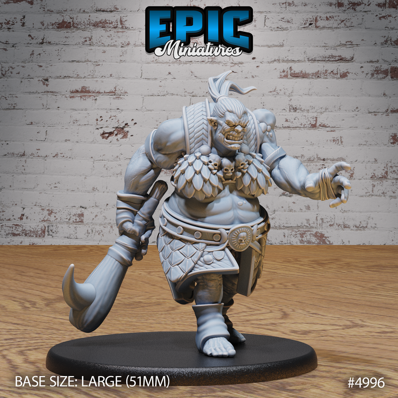 Orog Female #4996-#4998 | Epic Miniatures | D&D Tabletop Miniature
