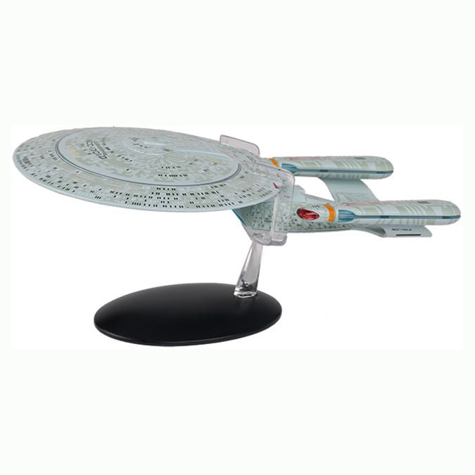 #02 U.S.S. Enterprise NCC-1701-D (Galaxy-class) XL EDITION Die-cast Model Ship (Eaglemoss / Star Trek)