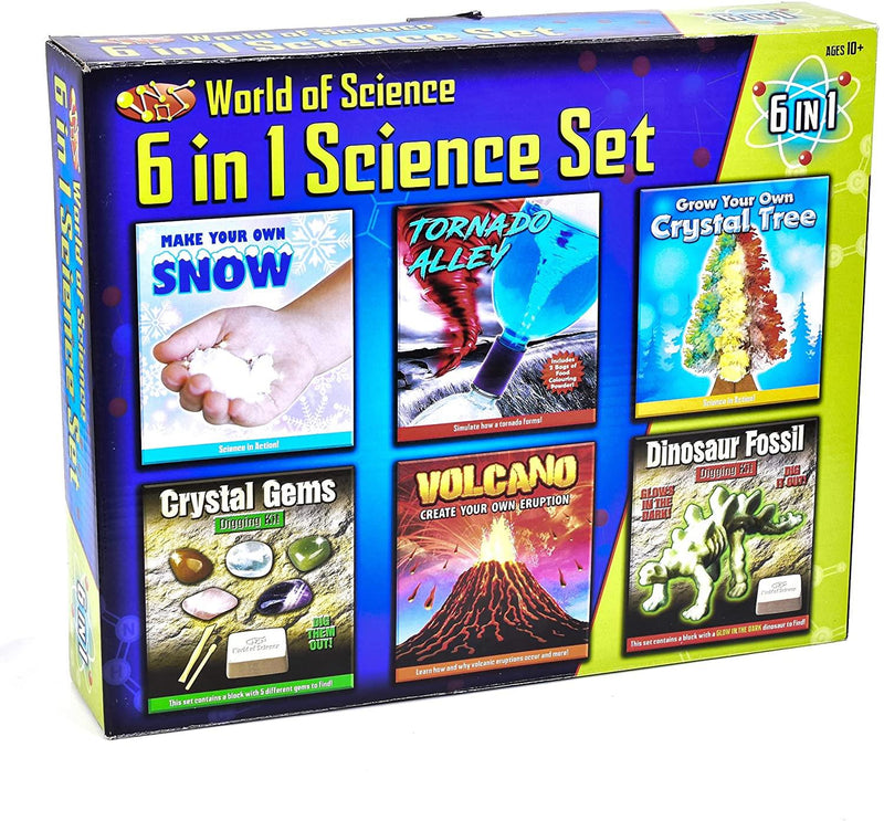 Children's 6-in-1 Home Science Experiment Starter Kit