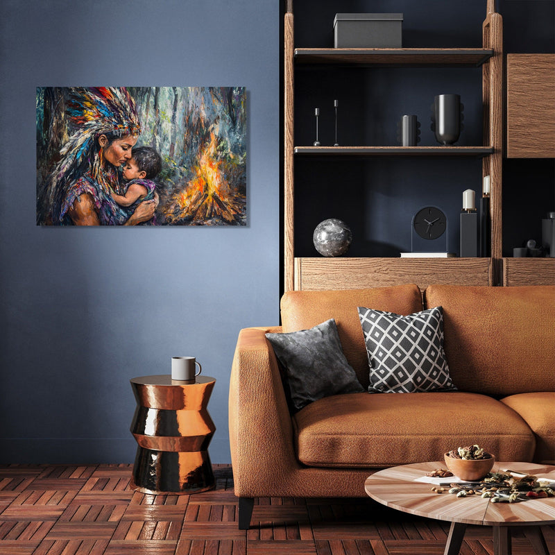 Tribal Motherhood Canvas