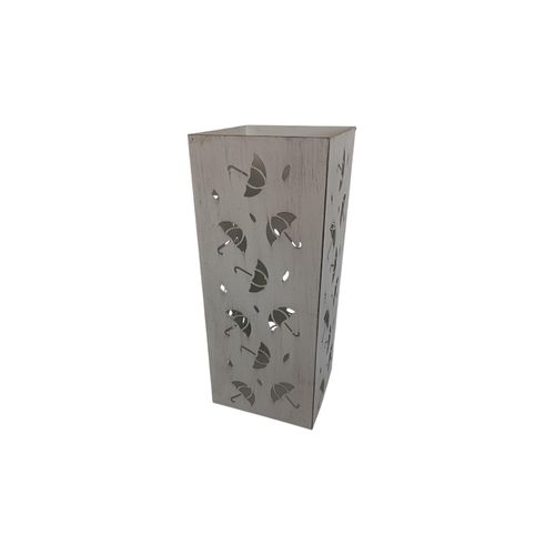 49CM CREAM METAL SQUARE UMBRELLA STAND - InStock