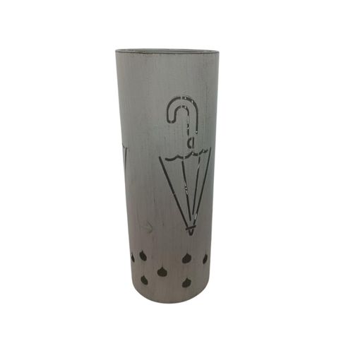 49CM CREAM METAL UMBRELLA STAND - InStock