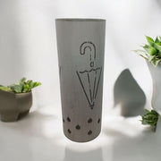 49CM CREAM METAL UMBRELLA STAND - InStock