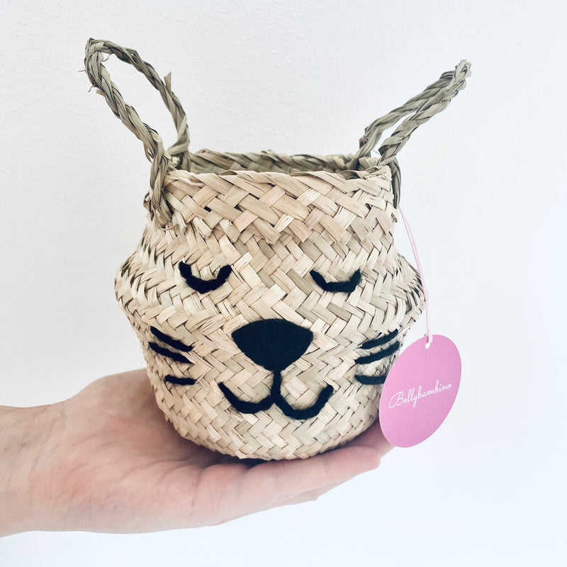 Natural Cat Basket - Mini